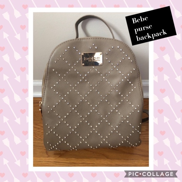bebe Bags Bebe Backpack Purse Poshmark